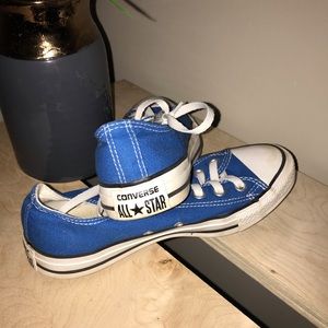 Sky blue Converse sneakers! Perfect condition!